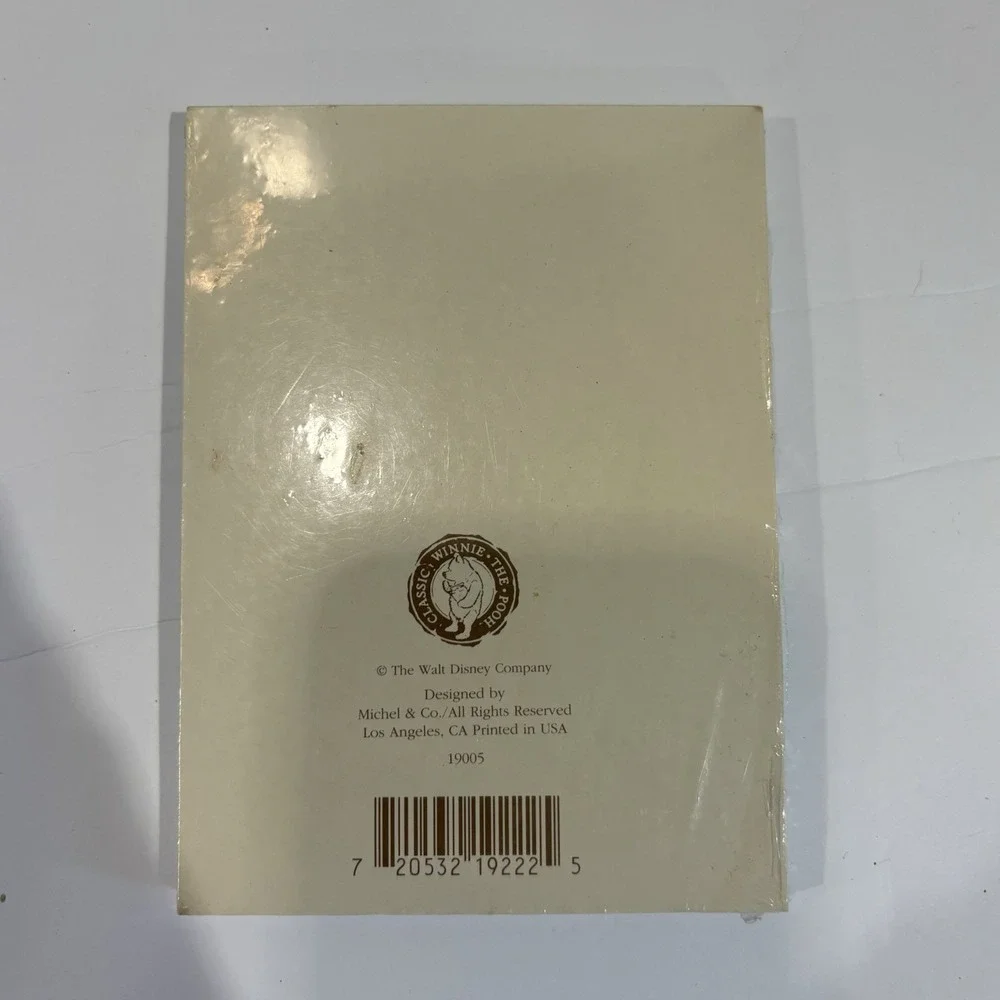 NEW Vintage (Sealed) Classic Winnie the Pooh Notepad WALT DISNEY CO Printed USA